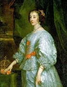 Anthony Van Dyck Queen Henrietta Maria, London 1632 oil on canvas